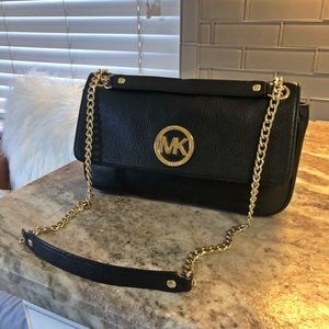 Michael kors black shoulder bag